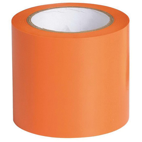 Ruban de marquage pour planchers, 4" x 108', Vinyle, Orange Rock Safety Industrial Ltd