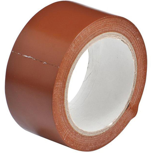 Ruban de marquage pour planchers, 2" x 108', Vinyle, Brun Rock Safety Industrial Ltd
