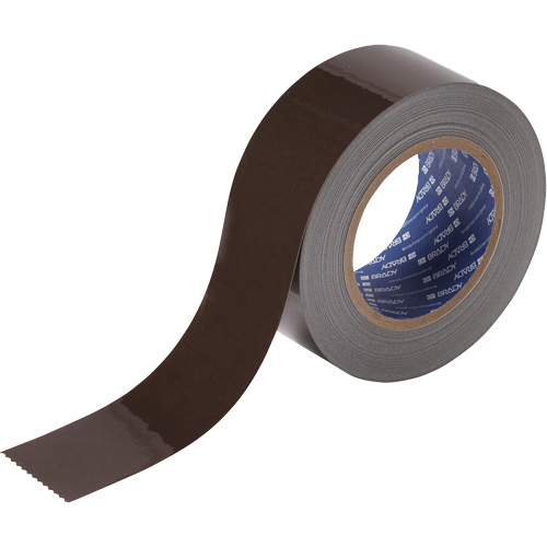 ToughStripe&reg; Floor Marking Tape, 2" x 100', Polyester, Brown Rock Safety Industrial Ltd