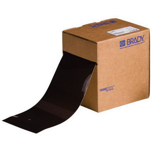 Ruban de marquage pour planchers ToughStripe, 4" x 100', Polyester, Brun Rock Safety Industrial Ltd