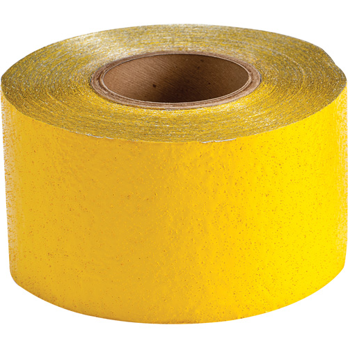 Temporary Pavement Marking Tape, 4" x 150', Retro Reflective, Yellow Rock Safety Industrial Ltd