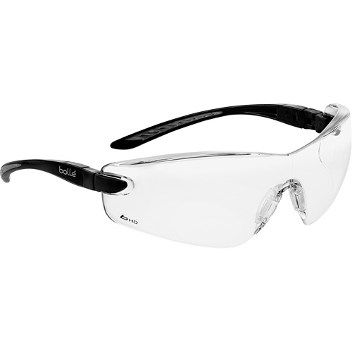 Lunettes de s&eacute;curit&eacute; Cobra HD, Lentille Transparent, Antibu&eacute;e/Anti-&eacute;gratignures, R&eacute;pond ou surpasse la norme CSA Z94.3 Rock Safety Industrial Ltd