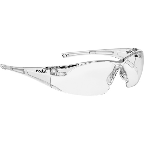 Lunettes de s&eacute;curit&eacute; Rush, Lentille Transparent, Antibu&eacute;e/Anti-&eacute;gratignures, R&eacute;pond ou surpasse la norme CSA Z94.3 Rock Safety Industrial Ltd