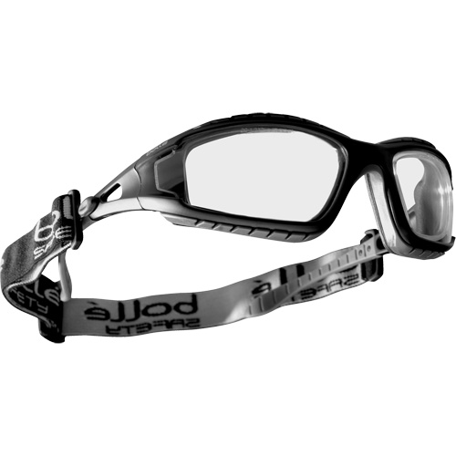 Lunettes de s&eacute;curit&eacute; Tracker, Lentille Transparent, Antibu&eacute;e/Anti-&eacute;gratignures, R&eacute;pond ou surpasse la norme CSA Z94.3 Rock Safety Industrial Ltd