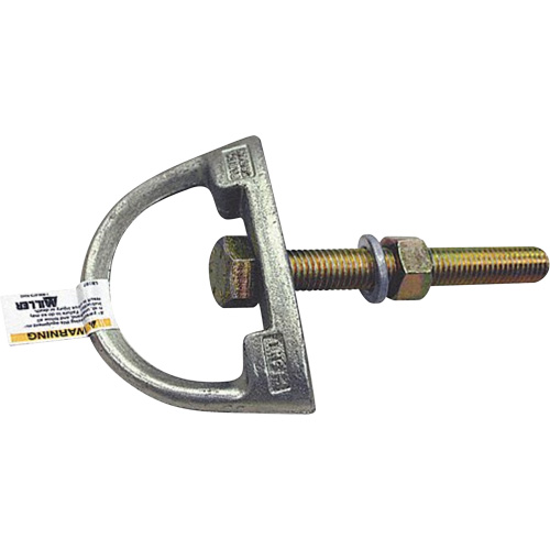 Sangle d'ancrage Miller avec avec quincaillerie, Anneau en D, Usage Permanent Rock Safety Industrial Ltd