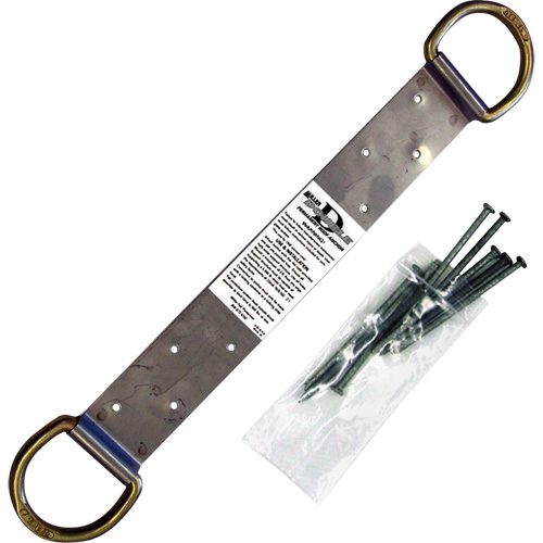 Ancrage double pour toiture Miller, Anneau en D, Usage Permanent Rock Safety Industrial Ltd