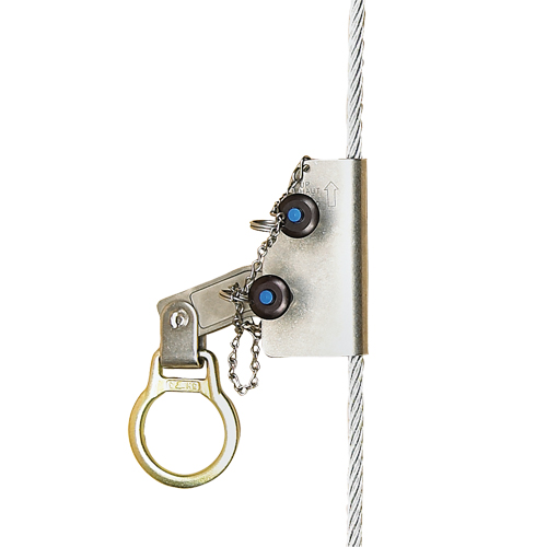 Lad-Saf Static Wire Rope Grab, 3/8" Rope Diameter Rock Safety Industrial Ltd