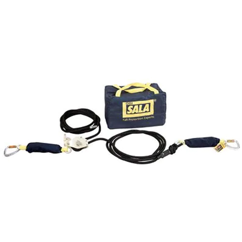 Syst&egrave;me de cordage de s&eacute;curit&eacute; synth&eacute;tique horizontal Sayfline Rock Safety Industrial Ltd