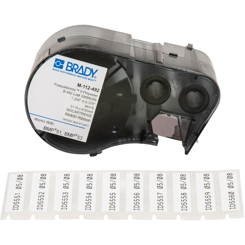 Low Temperature Label Maker Cartridge, Black Rock Safety Industrial Ltd