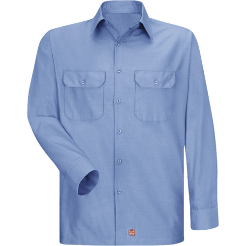 Long Sleeve Ripstop Shirt, Men's, 3X-Large, Blue Rock Safety Industrial Ltd