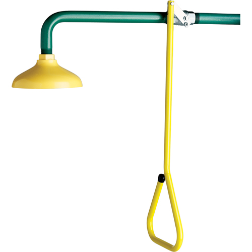 Douche d'urgence suspendue Lifesaver, Montage mural Rock Safety Industrial Ltd