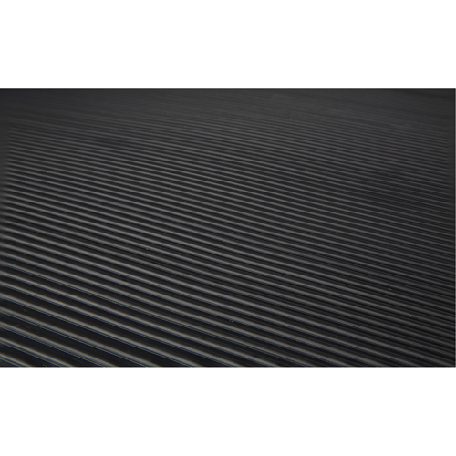KleenSweep Mat No.391, Runner, 3' x 105' x 1/8", Black Rock Safety Industrial Ltd