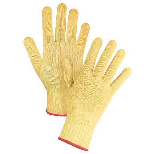 Gants tricot&eacute;s sans couture, Taille Petit/7, Calibre 7, Enveloppe en Kevlar, ASTM ANSI niveau A2/EN 388 niveau 3 Rock Safety Industrial Ltd