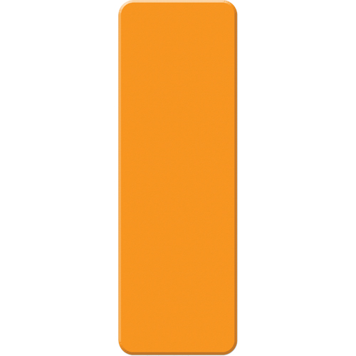Marqueurs all&eacute;g&eacute;e/5S Armor Stripe, Rectangle, 6" lo x 2" la, Orange, Plastique Rock Safety Industrial Ltd