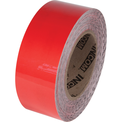Tuff Mark&reg; Floor Marking Tape, 2" x 100', Polyester, Red Rock Safety Industrial Ltd