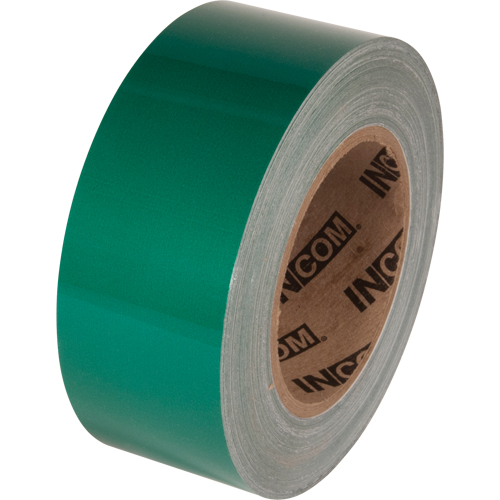 Ruban de marquage pour plancher Tuff Mark, 2" x 100', Polyester, Vert Rock Safety Industrial Ltd