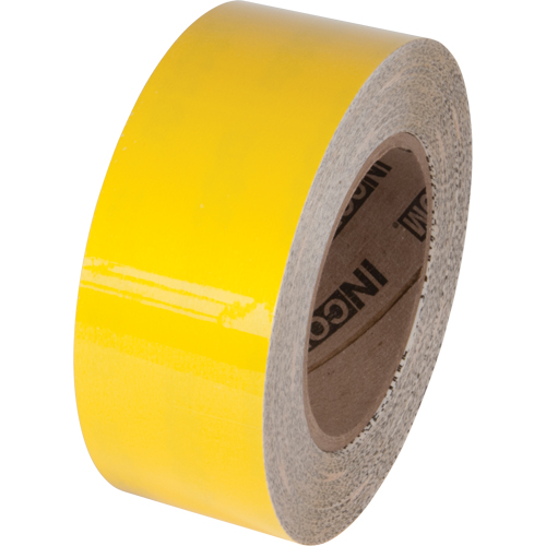 Tuff Mark&reg; Floor Marking Tape, 2" x 100', Polyester, Yellow Rock Safety Industrial Ltd