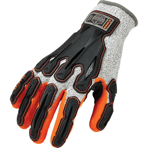 ProFlex&reg; 922CR Dorsal Impact Reducing Gloves, Small, Synthetic Palm, Knit Wrist Cuff Rock Safety Industrial Ltd