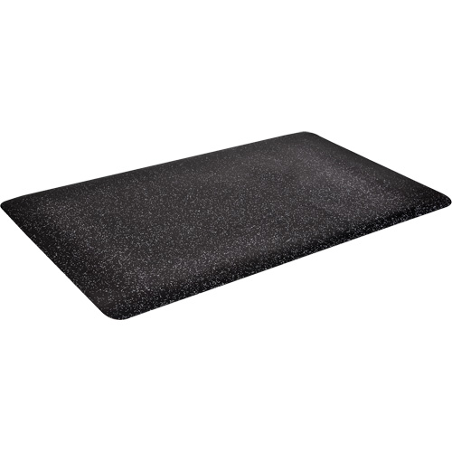 WD Foodmaster Anti-Microbial Mats, Smooth, 2' x 3' x 9/16", Black, Vinyl Foam Rock Safety Industrial Ltd