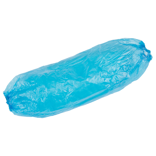 Disposable Sleeves, 18" long, Polyethylene, Blue Rock Safety Industrial Ltd