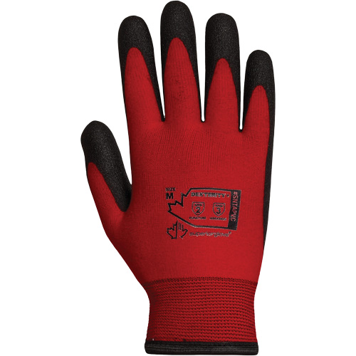 Gants doubl&eacute;s pour l'hiver Dexterity, 10/T-Grand, R&ecirc;vetement PVC, Calibre 15, Enveloppe en Nylon Rock Safety Industrial Ltd