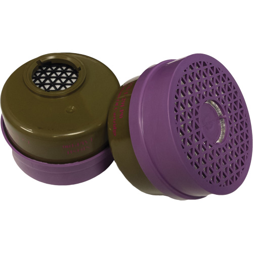 Cartouche pour respirateur, Cartouche gaz/vapeur, Gaz multiples/Vapeur organique/Filtre P100 Rock Safety Industrial Ltd