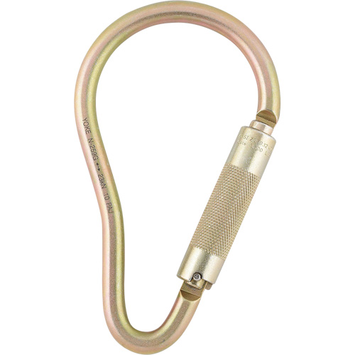 Dynamic Alloy Steel Auto-twist Lock Carabiner, Temporary Use Rock Safety Industrial Ltd