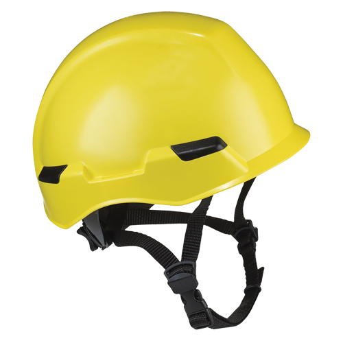 Casque d'alpiniste industriel Rocky de North, R&eacute;pond aux normes CSA type 2, Suspension Rochet, Non ventil&eacute; Rock Safety Industrial Ltd