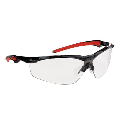 Lunettes de s&eacute;curit&eacute; s&eacute;rie Hawk Dynamic, Lentille Transparent, Antibu&eacute;e, ANSI Z87+/R&eacute;pond ou surpasse la norme CSA Z94.3 Rock Safety Industrial Ltd