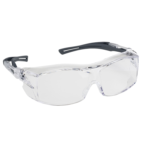 Dynamic OTG Extra Series Safety Glasses, Clear Lens, Anti-Fog/Anti-Scratch, ANSI Z87+/Meets/Exceeds CSA Z94.3 Rock Safety Industrial Ltd