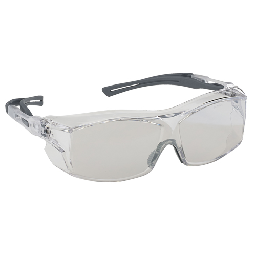 Dynamic OTG Extra Series Safety Glasses, Indoor/Outdoor Mirror Lens, Anti-Fog/Anti-Scratch, ANSI Z87+/Meets/Exceeds CSA Z94.3 Rock Safety Industrial Ltd