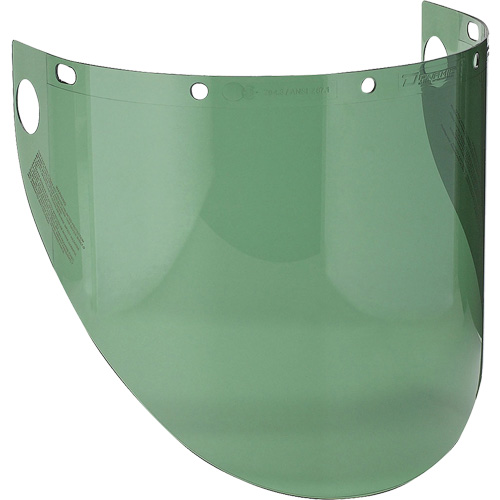 Visi&egrave;re pr&eacute;form&eacute;e Dynamic, Polycarbonate, Teinte Vert Rock Safety Industrial Ltd