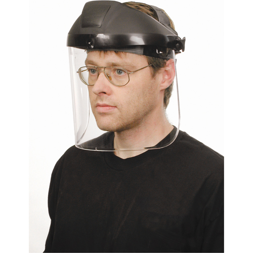 North&reg; Faceshield for Protecto-Shield&reg; Prolok&reg; Headgear, Polycarbonate, Clear Tint Rock Safety Industrial Ltd