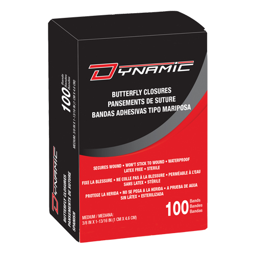 Dynamic Butterfly Closures, Skin Closure, Class 1 Rock Safety Industrial Ltd