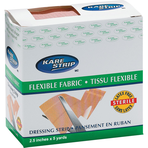 Dynamic Elastic Dressing Bandage, Rectangular/Square, 180", Fabric, Non-Sterile Rock Safety Industrial Ltd