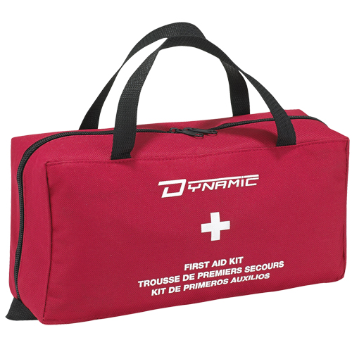 Trousse de premiers soins r&eacute;guli&egrave;re pour la maison Dynamic, Dispositif m&eacute;dical Classe 1, Sac en nylon Rock Safety Industrial Ltd