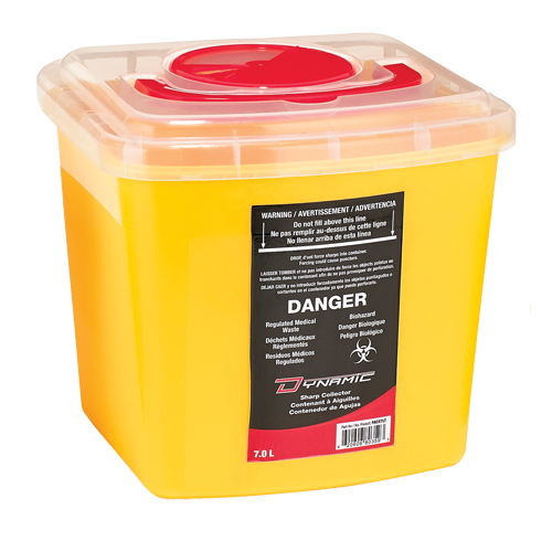 Dynamic Sharps&reg; Container, 7 L Capacity Rock Safety Industrial Ltd