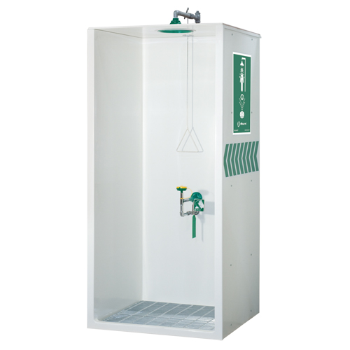 Cabine de douche et douche oculaire/faciale Rock Safety Industrial Ltd