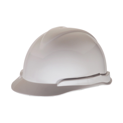 Casque de s&eacute;curit&eacute; Super-V, R&eacute;pond aux normes CSA type 2, Suspension Rochet, Non ventil&eacute; Rock Safety Industrial Ltd