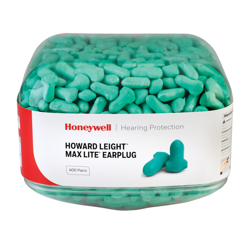 Howard Leight Maximum Lite Earplugs, Bulk - Canister Rock Safety Industrial Ltd
