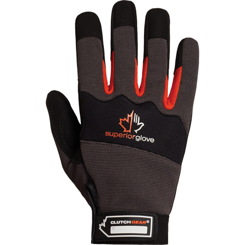 Gants de m&eacute;canicien Clutch Gear, Paume Synth&eacute;tique, Taille Petit Rock Safety Industrial Ltd