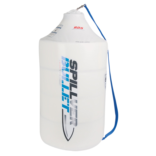 Spillver Bullet Boom, Oil Only, 100' L x 5" W, 28 gal. Absorbancy Rock Safety Industrial Ltd