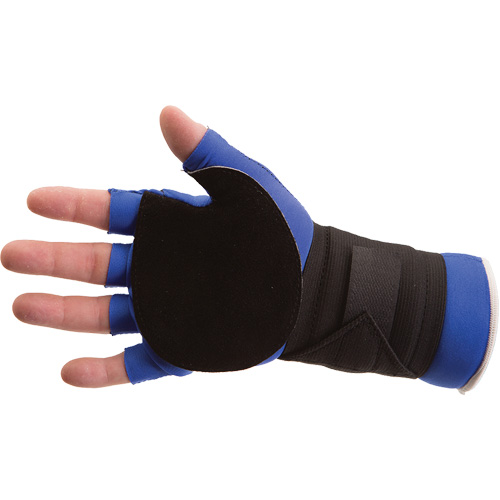 Gant anti-impact avec support du poignet, Taille Petit, Paume Cuir refendu Rock Safety Industrial Ltd