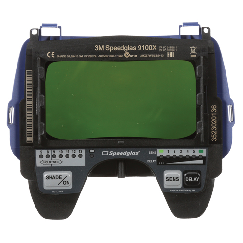 Filtre pour lentille de soudage auto-assombrissant Speedglas 9100X, 4-2/10" la x 2-1/10" h Champ de vision, Pour utilisation avec S&eacute;rie 9100 Rock Safety Industrial Ltd
