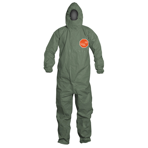 Tychem&reg; 2000 SFR Protective Coveralls, Small, Green Rock Safety Industrial Ltd