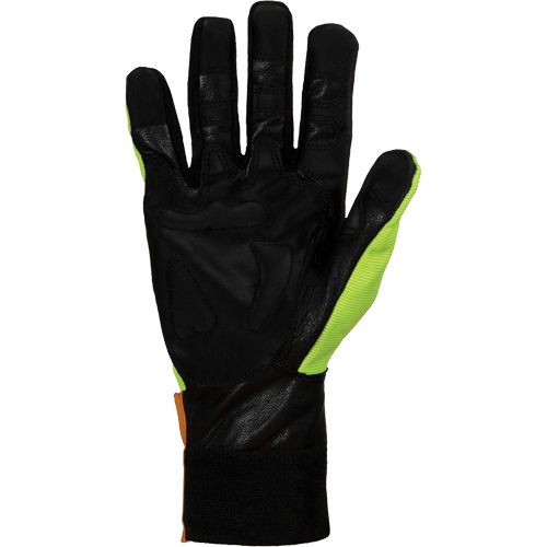 Gants pour scie &agrave; chaîne haute visibilit&eacute; Endura, Taille Grand/9, Paume Ch&egrave;vre Rock Safety Industrial Ltd