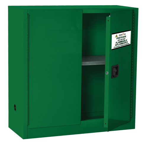 Armoire de rangement pour pesticides, 30 gal., 44" h x 43" l x 18" p Rock Safety Industrial Ltd
