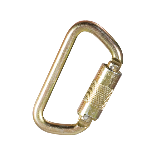 Mousqueton, Acier, Capacit&eacute; 5000 lb Rock Safety Industrial Ltd