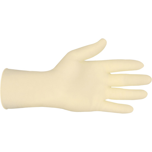 Gants de calibre industriel, Petit, Latex, 5 mils, Sans poudre, Blanc Rock Safety Industrial Ltd