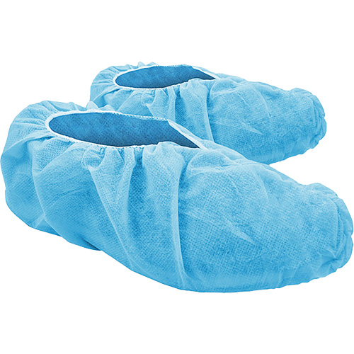 CoverMe Disposable Shoe Covers, X-Large, Polypropylene, Blue Rock Safety Industrial Ltd